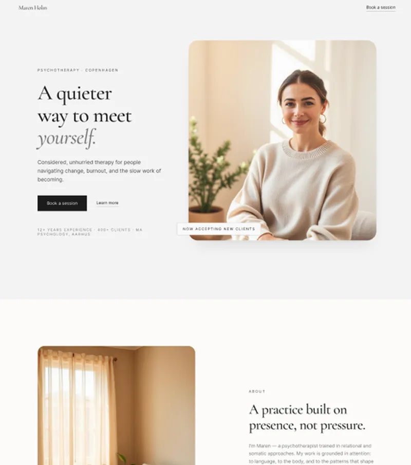 The Slate Studio template